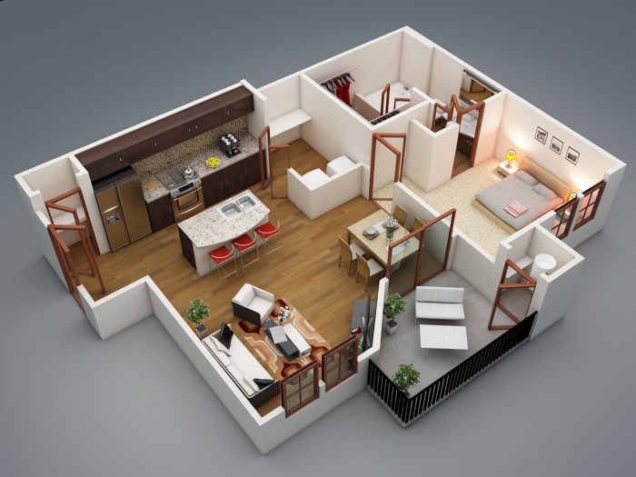 Single bedroom house design