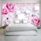 Bedroom wallpaper design 3d