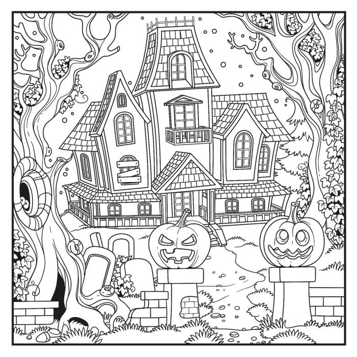 Kids halloween coloring sheets printable