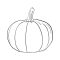 Kids coloring pages pumpkin