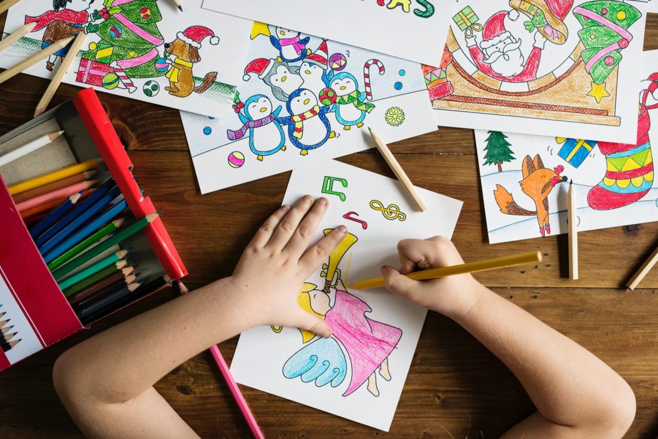 Benefits of coloring for kids