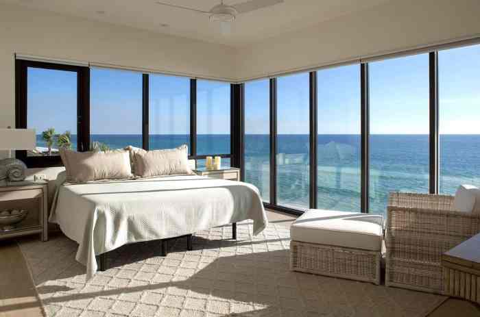 Beach house bedroom design