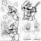 Coloring pages of super mario brothers