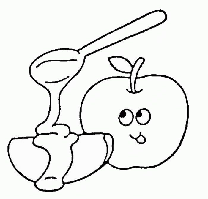 Rosh hashanah coloring pages for kids