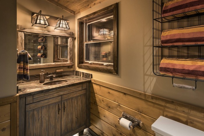 Rustic bathroom decor ideas