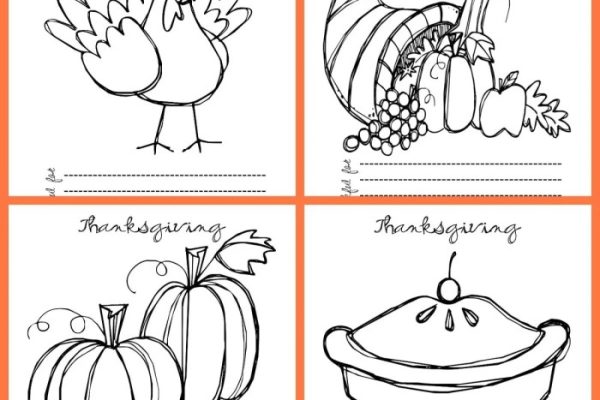 Free printable thanksgiving coloring pages for kids