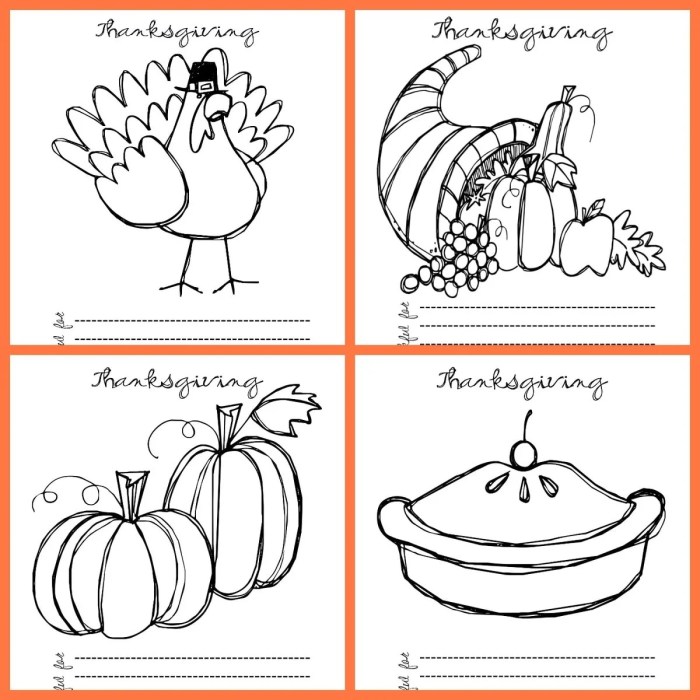 Free printable thanksgiving coloring pages for kids