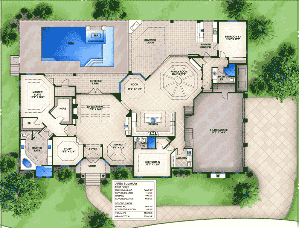 5 bedroom home design plans