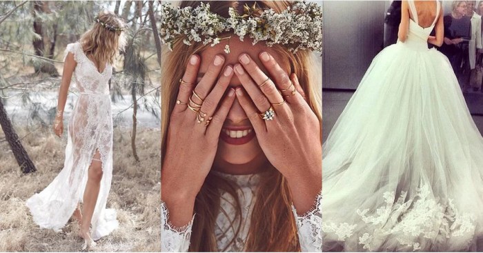 Wedding dresses on instagram