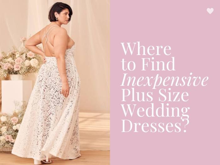 Wedding dresses plus size cheap