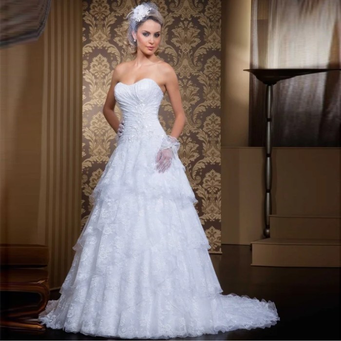 Wedding dresses with sleeves empire waist