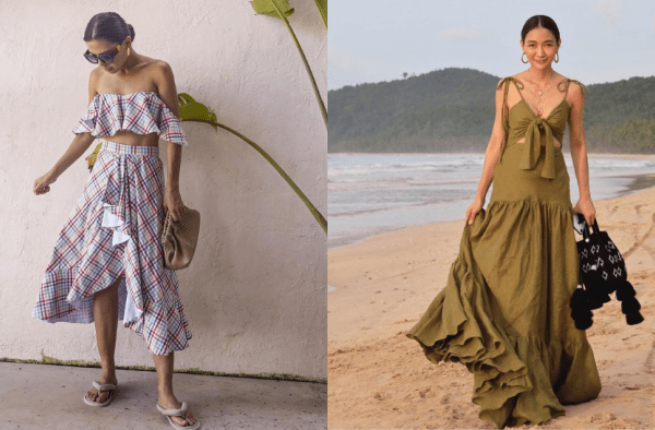 Women beach wedding guest dresses