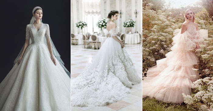 Wedding dresses off white